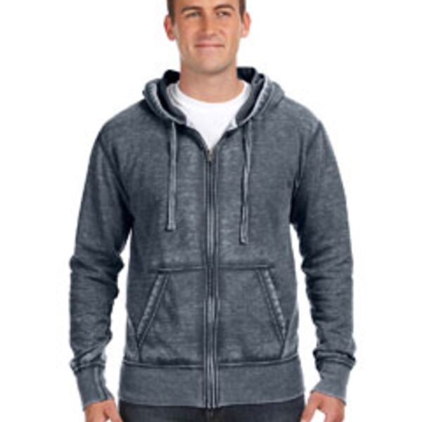 Adult Vintage Zen Full-Zip Fleece Hooded Sweatshirt Thumbnail