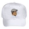 OTTO CAP 6 Panel Mid Profile Baseball Cap Thumbnail