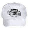 OTTO CAP 6 Panel Mid Profile Baseball Cap Thumbnail
