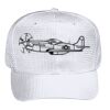 OTTO CAP 6 Panel Mid Profile Baseball Cap Thumbnail