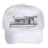 OTTO CAP 6 Panel Mid Profile Baseball Cap Thumbnail