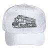 OTTO CAP 6 Panel Mid Profile Baseball Cap Thumbnail