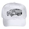 OTTO CAP 6 Panel Mid Profile Baseball Cap Thumbnail