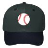 OTTO CAP 6 Panel Mid Profile Baseball Cap Thumbnail