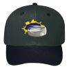 OTTO CAP 6 Panel Mid Profile Baseball Cap Thumbnail
