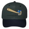 OTTO CAP 6 Panel Mid Profile Baseball Cap Thumbnail