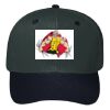OTTO CAP 6 Panel Mid Profile Baseball Cap Thumbnail