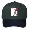 OTTO CAP 6 Panel Mid Profile Baseball Cap Thumbnail