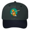 OTTO CAP 6 Panel Mid Profile Baseball Cap Thumbnail