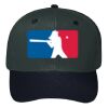 OTTO CAP 6 Panel Mid Profile Baseball Cap Thumbnail