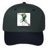 OTTO CAP 6 Panel Mid Profile Baseball Cap Thumbnail