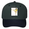 OTTO CAP 6 Panel Mid Profile Baseball Cap Thumbnail