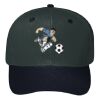 OTTO CAP 6 Panel Mid Profile Baseball Cap Thumbnail