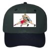 OTTO CAP 6 Panel Mid Profile Baseball Cap Thumbnail