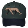 OTTO CAP 6 Panel Mid Profile Baseball Cap Thumbnail