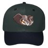 OTTO CAP 6 Panel Mid Profile Baseball Cap Thumbnail
