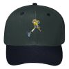 OTTO CAP 6 Panel Mid Profile Baseball Cap Thumbnail