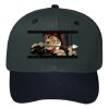 OTTO CAP 6 Panel Mid Profile Baseball Cap Thumbnail