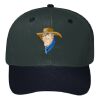 OTTO CAP 6 Panel Mid Profile Baseball Cap Thumbnail