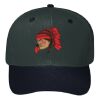 OTTO CAP 6 Panel Mid Profile Baseball Cap Thumbnail