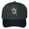 OTTO CAP 6 Panel Mid Profile Baseball Cap Thumbnail