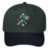 OTTO CAP 6 Panel Mid Profile Baseball Cap Thumbnail