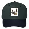 OTTO CAP 6 Panel Mid Profile Baseball Cap Thumbnail
