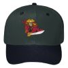 OTTO CAP 6 Panel Mid Profile Baseball Cap Thumbnail