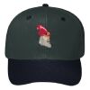 OTTO CAP 6 Panel Mid Profile Baseball Cap Thumbnail