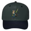 OTTO CAP 6 Panel Mid Profile Baseball Cap Thumbnail