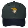 OTTO CAP 6 Panel Mid Profile Baseball Cap Thumbnail