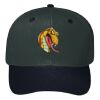 OTTO CAP 6 Panel Mid Profile Baseball Cap Thumbnail