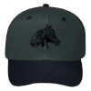 OTTO CAP 6 Panel Mid Profile Baseball Cap Thumbnail