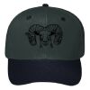OTTO CAP 6 Panel Mid Profile Baseball Cap Thumbnail