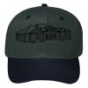 OTTO CAP 6 Panel Mid Profile Baseball Cap Thumbnail