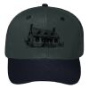 OTTO CAP 6 Panel Mid Profile Baseball Cap Thumbnail