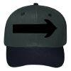 OTTO CAP 6 Panel Mid Profile Baseball Cap Thumbnail