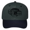OTTO CAP 6 Panel Mid Profile Baseball Cap Thumbnail
