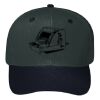 OTTO CAP 6 Panel Mid Profile Baseball Cap Thumbnail