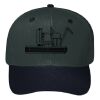 OTTO CAP 6 Panel Mid Profile Baseball Cap Thumbnail