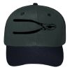 OTTO CAP 6 Panel Mid Profile Baseball Cap Thumbnail