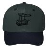 OTTO CAP 6 Panel Mid Profile Baseball Cap Thumbnail