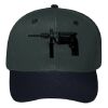 OTTO CAP 6 Panel Mid Profile Baseball Cap Thumbnail
