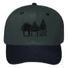 OTTO CAP 6 Panel Mid Profile Baseball Cap Thumbnail