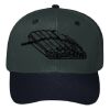 OTTO CAP 6 Panel Mid Profile Baseball Cap Thumbnail