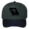 OTTO CAP 6 Panel Mid Profile Baseball Cap Thumbnail