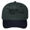 OTTO CAP 6 Panel Mid Profile Baseball Cap Thumbnail