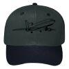 OTTO CAP 6 Panel Mid Profile Baseball Cap Thumbnail