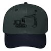 OTTO CAP 6 Panel Mid Profile Baseball Cap Thumbnail
