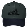 OTTO CAP 6 Panel Mid Profile Baseball Cap Thumbnail